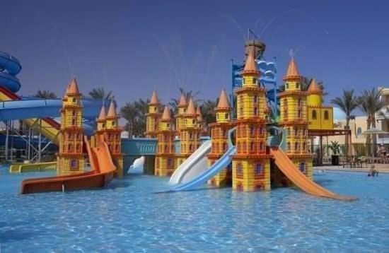 Apartmán Le Mirage Bay And Aqua Park One Bedroom Private Inside View Aqua Building Hurghada